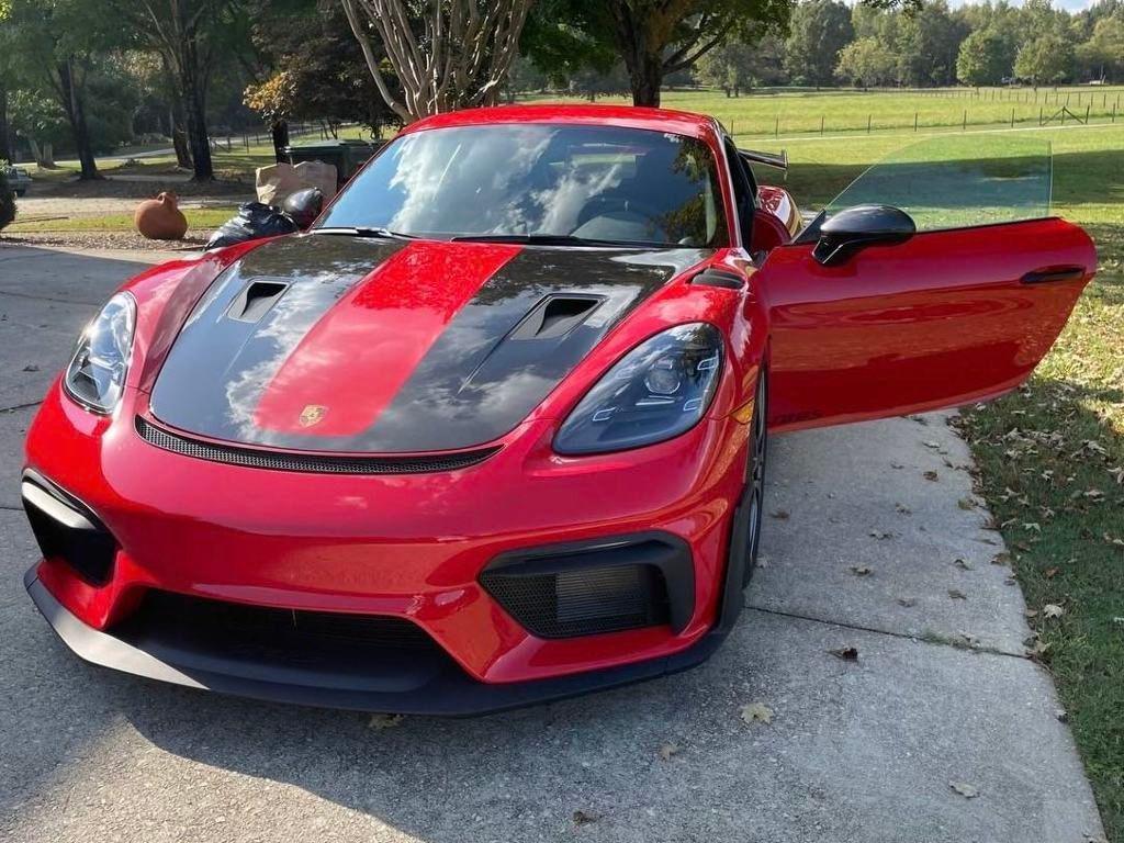 used 2024 Porsche 718 Cayman car, priced at $221,991