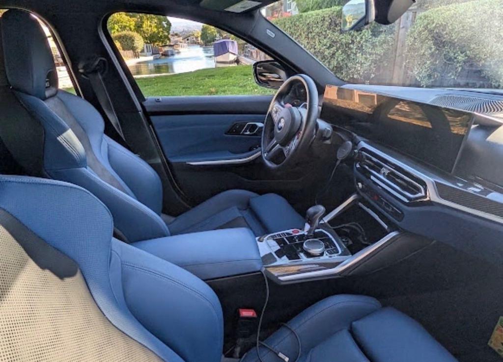 used 2024 BMW M3 car, priced at $87,991