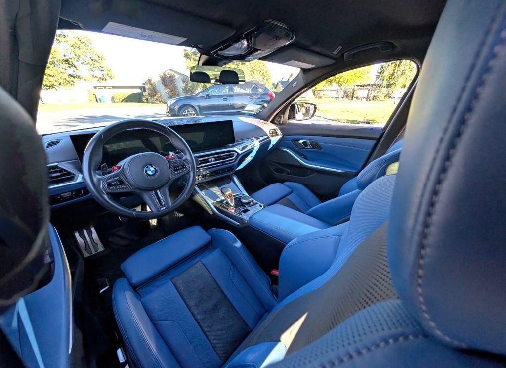 used 2024 BMW M3 car, priced at $87,991