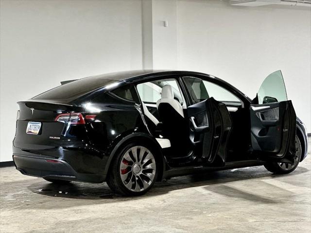 used 2022 Tesla Model Y car, priced at $35,995