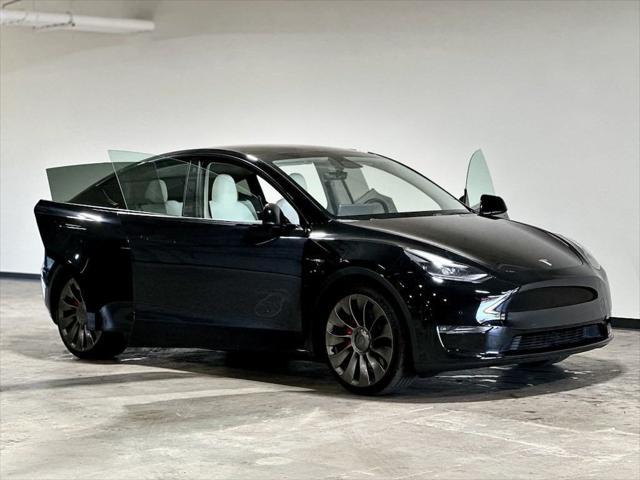 used 2022 Tesla Model Y car, priced at $35,995