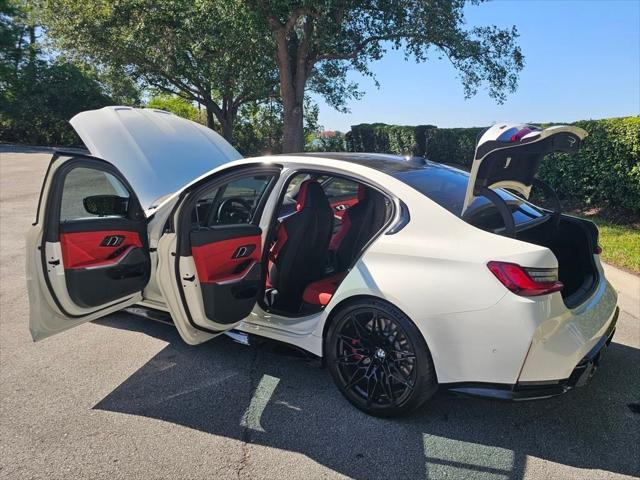 used 2024 BMW M3 car, priced at $91,491