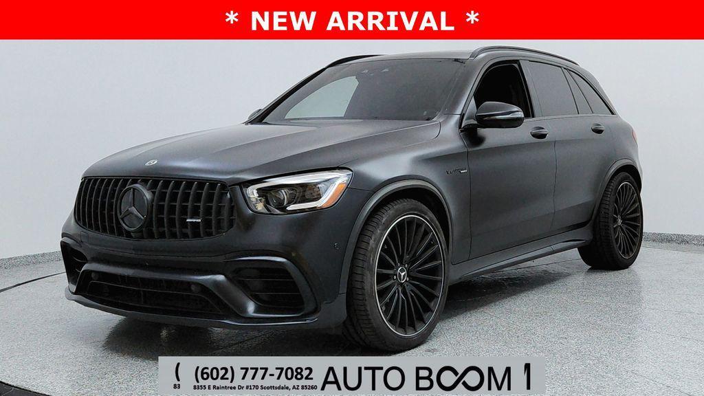 used 2021 Mercedes-Benz AMG GLC 63 car, priced at $57,991