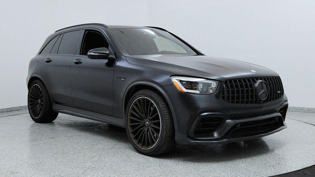 used 2021 Mercedes-Benz AMG GLC 63 car, priced at $57,991