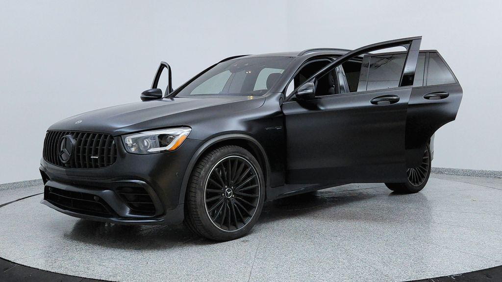 used 2021 Mercedes-Benz AMG GLC 63 car, priced at $57,991
