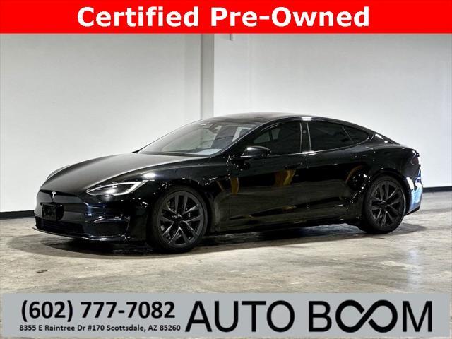 used 2023 Tesla Model S car, priced at $54,995