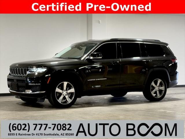 used 2021 Jeep Grand Cherokee L car, priced at $28,991