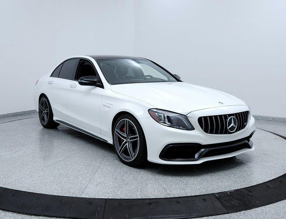 used 2019 Mercedes-Benz AMG C 63 car, priced at $49,991