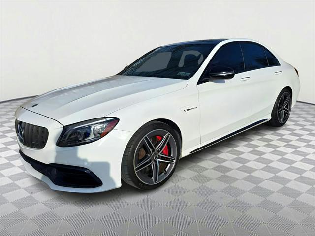 used 2019 Mercedes-Benz AMG C 63 car, priced at $52,991