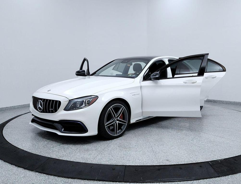 used 2019 Mercedes-Benz AMG C 63 car, priced at $49,991
