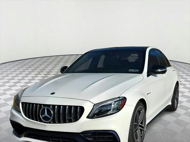 used 2019 Mercedes-Benz AMG C 63 car, priced at $52,991