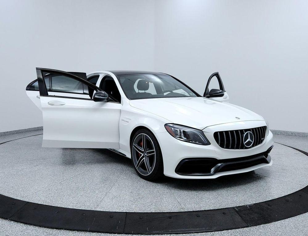 used 2019 Mercedes-Benz AMG C 63 car, priced at $49,991