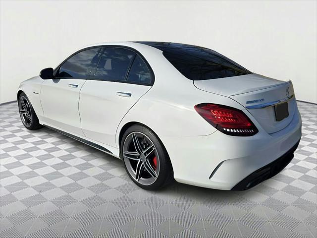 used 2019 Mercedes-Benz AMG C 63 car, priced at $52,991