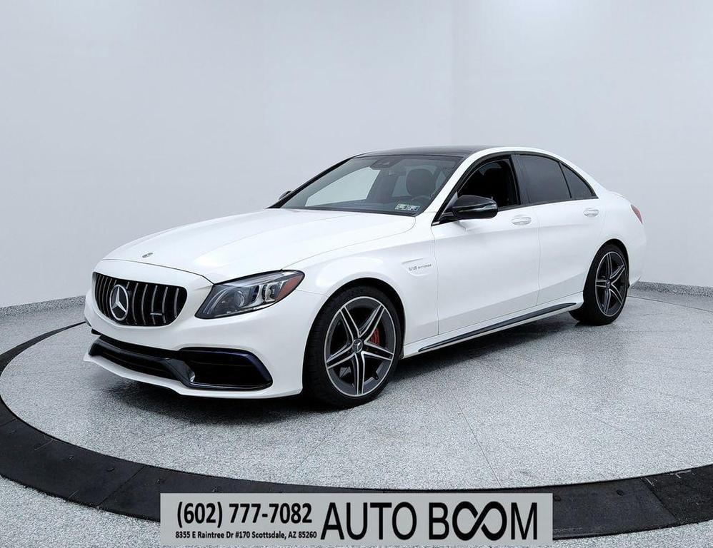 used 2019 Mercedes-Benz AMG C 63 car, priced at $49,991