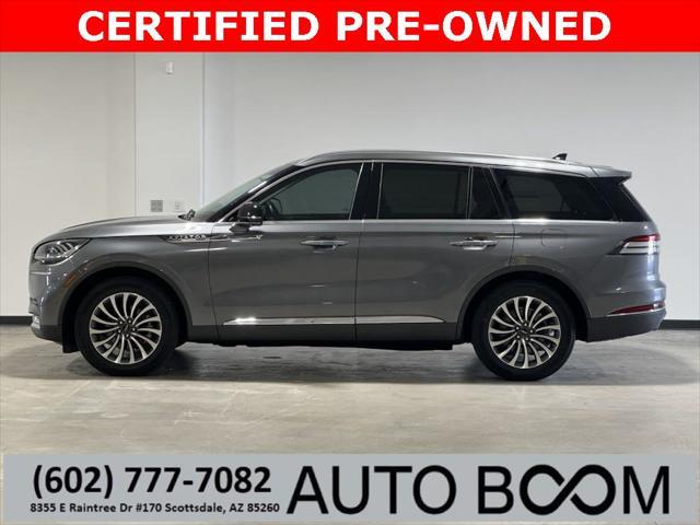used 2021 Lincoln Aviator car, priced at $44,995