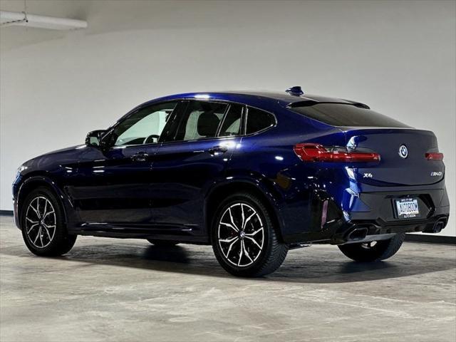 used 2022 BMW X4 car, priced at $48,995