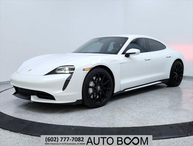 used 2021 Porsche Taycan car, priced at $78,991