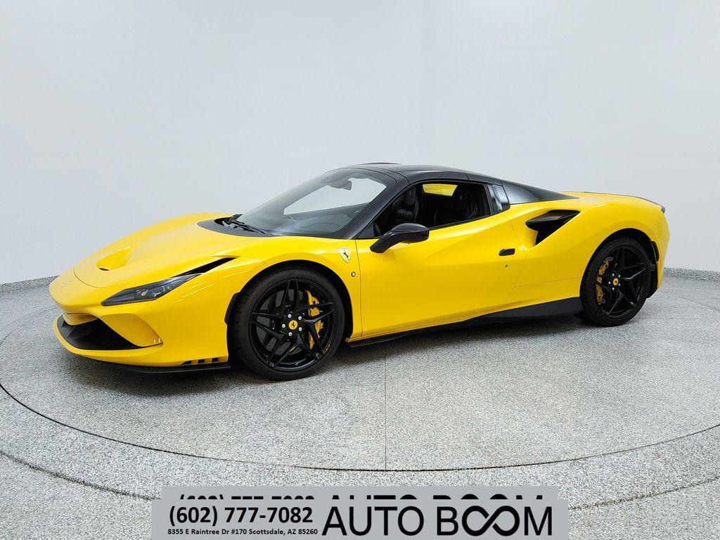 used 2021 Ferrari F8 Spider car, priced at $352,991