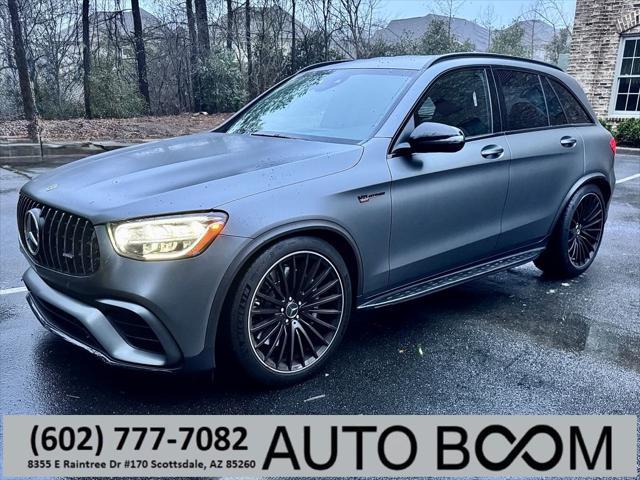 used 2020 Mercedes-Benz AMG GLC 63 car, priced at $58,491