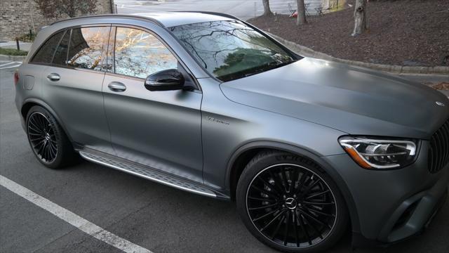 used 2020 Mercedes-Benz AMG GLC 63 car, priced at $58,491