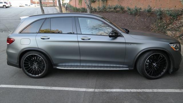 used 2020 Mercedes-Benz AMG GLC 63 car, priced at $58,491