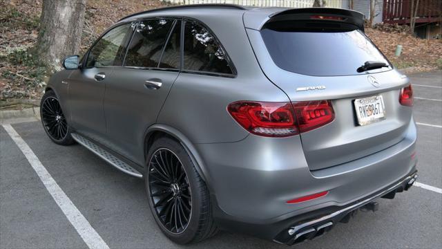 used 2020 Mercedes-Benz AMG GLC 63 car, priced at $55,991