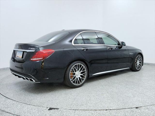 used 2018 Mercedes-Benz AMG C 63 car, priced at $47,991