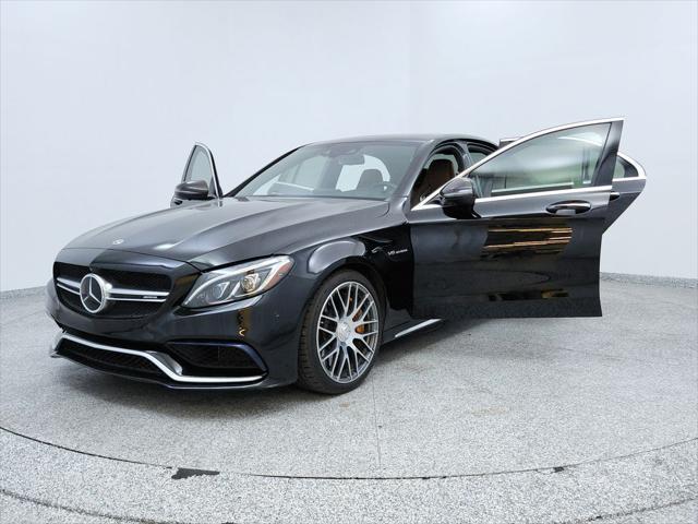 used 2018 Mercedes-Benz AMG C 63 car, priced at $47,991