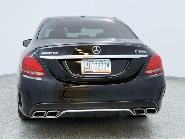 used 2018 Mercedes-Benz AMG C 63 car, priced at $47,991