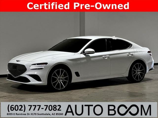 used 2025 Genesis G70 car, priced at $38,995