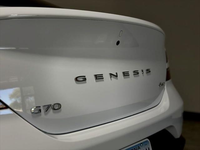 used 2025 Genesis G70 car, priced at $38,995