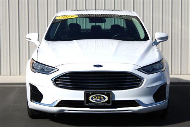 used 2019 Ford Fusion car, priced at $15,957