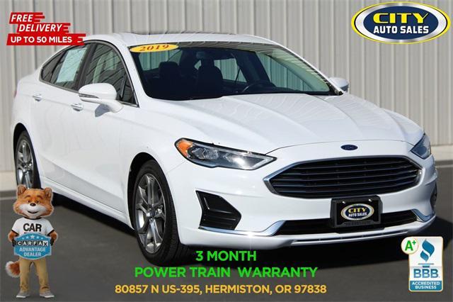 used 2019 Ford Fusion car, priced at $15,957