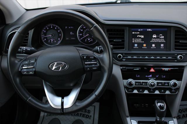 used 2019 Hyundai Elantra car, priced at $15,000