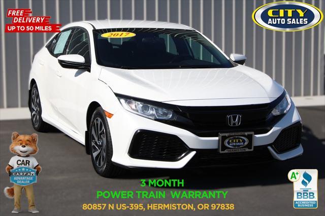 used 2017 Honda Civic car, priced at $20,437