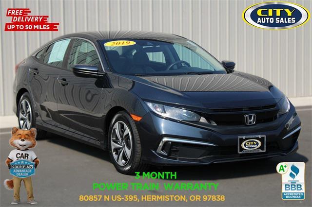 used 2019 Honda Civic car, priced at $20,000