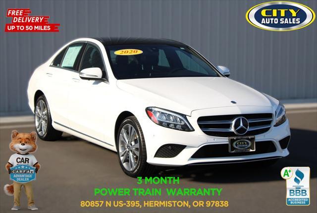 used 2020 Mercedes-Benz C-Class car, priced at $24,751