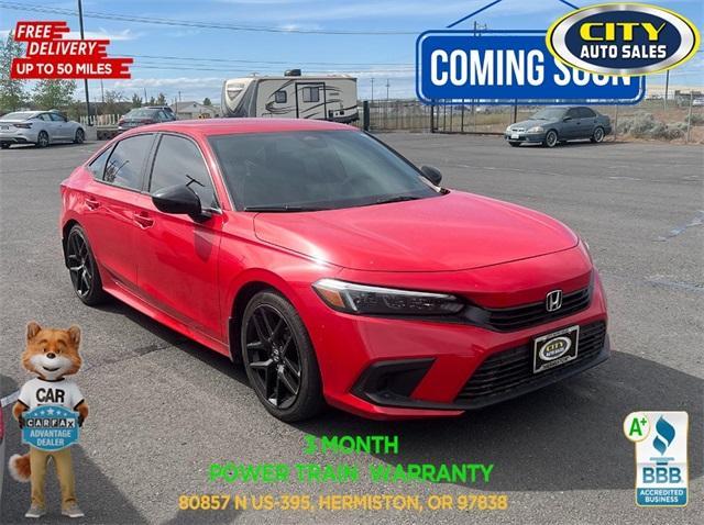 used 2022 Honda Civic car, priced at $25,707