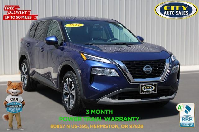 used 2021 Nissan Rogue car, priced at $21,407