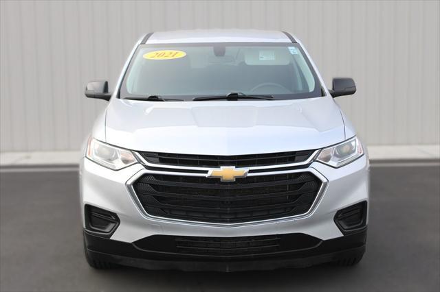 used 2021 Chevrolet Traverse car, priced at $18,998