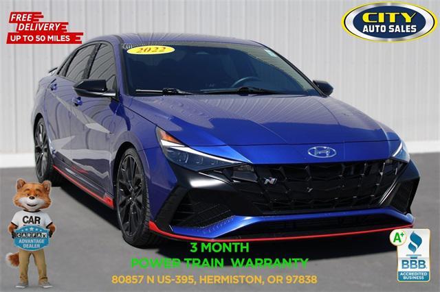 used 2022 Hyundai ELANTRA N car, priced at $28,000