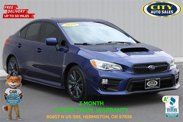used 2018 Subaru WRX car, priced at $17,688