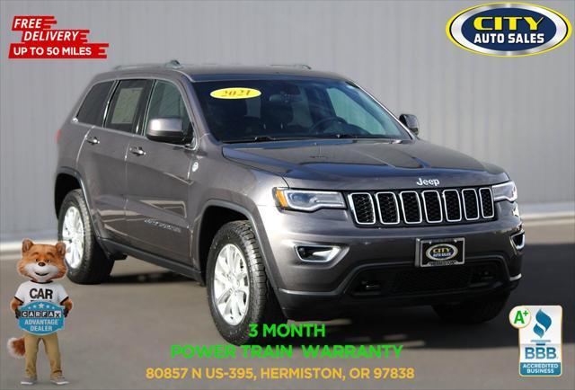 used 2021 Jeep Grand Cherokee car, priced at $25,901