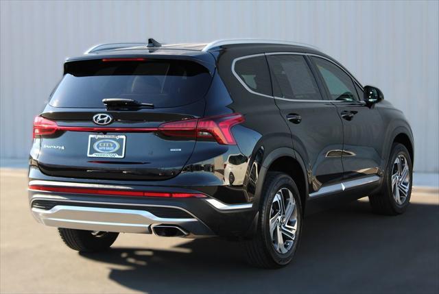 used 2021 Hyundai Santa Fe car, priced at $20,821