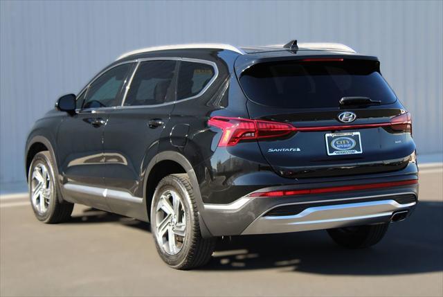 used 2021 Hyundai Santa Fe car, priced at $20,821