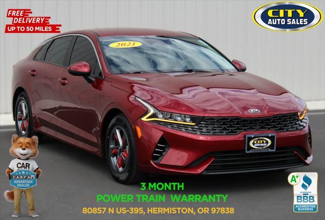 used 2021 Kia K5 car, priced at $20,864
