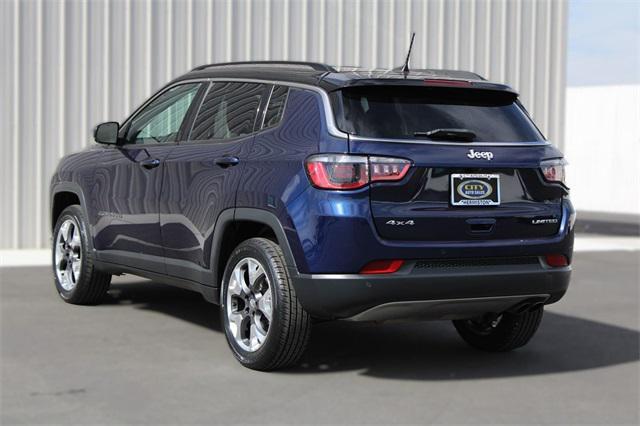 used 2021 Jeep Compass car, priced at $18,901