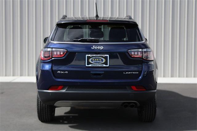 used 2021 Jeep Compass car, priced at $18,901