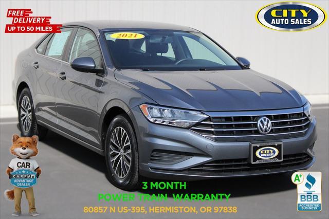used 2021 Volkswagen Jetta car, priced at $17,396