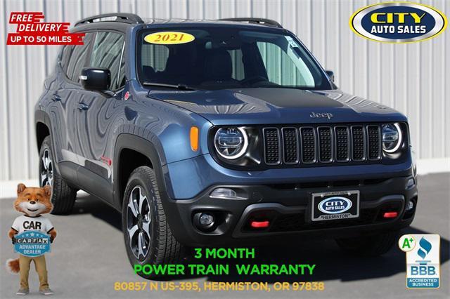used 2021 Jeep Renegade car, priced at $21,659